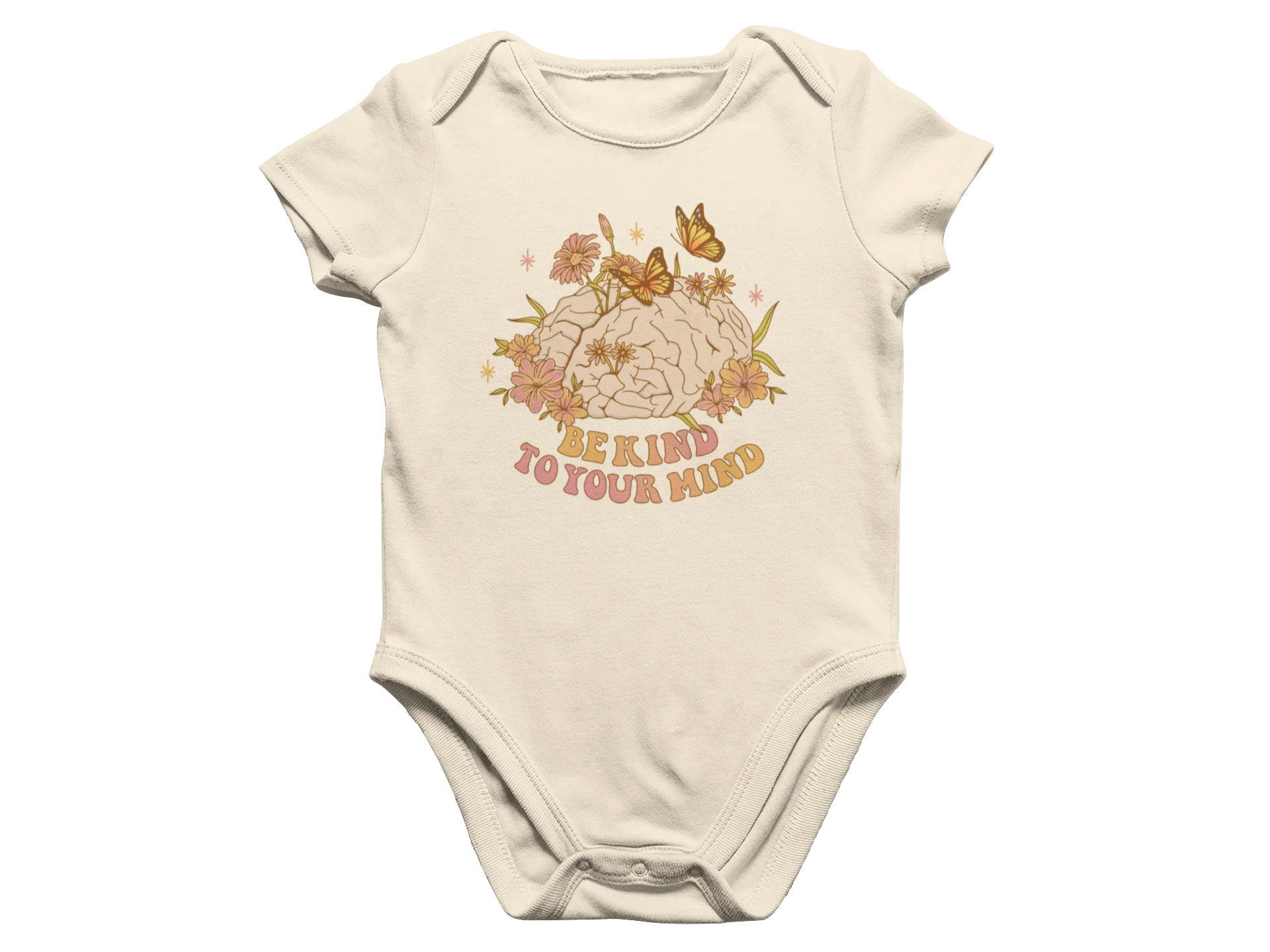 Be Kind To Your Mind - Baby Onesie - Image 3