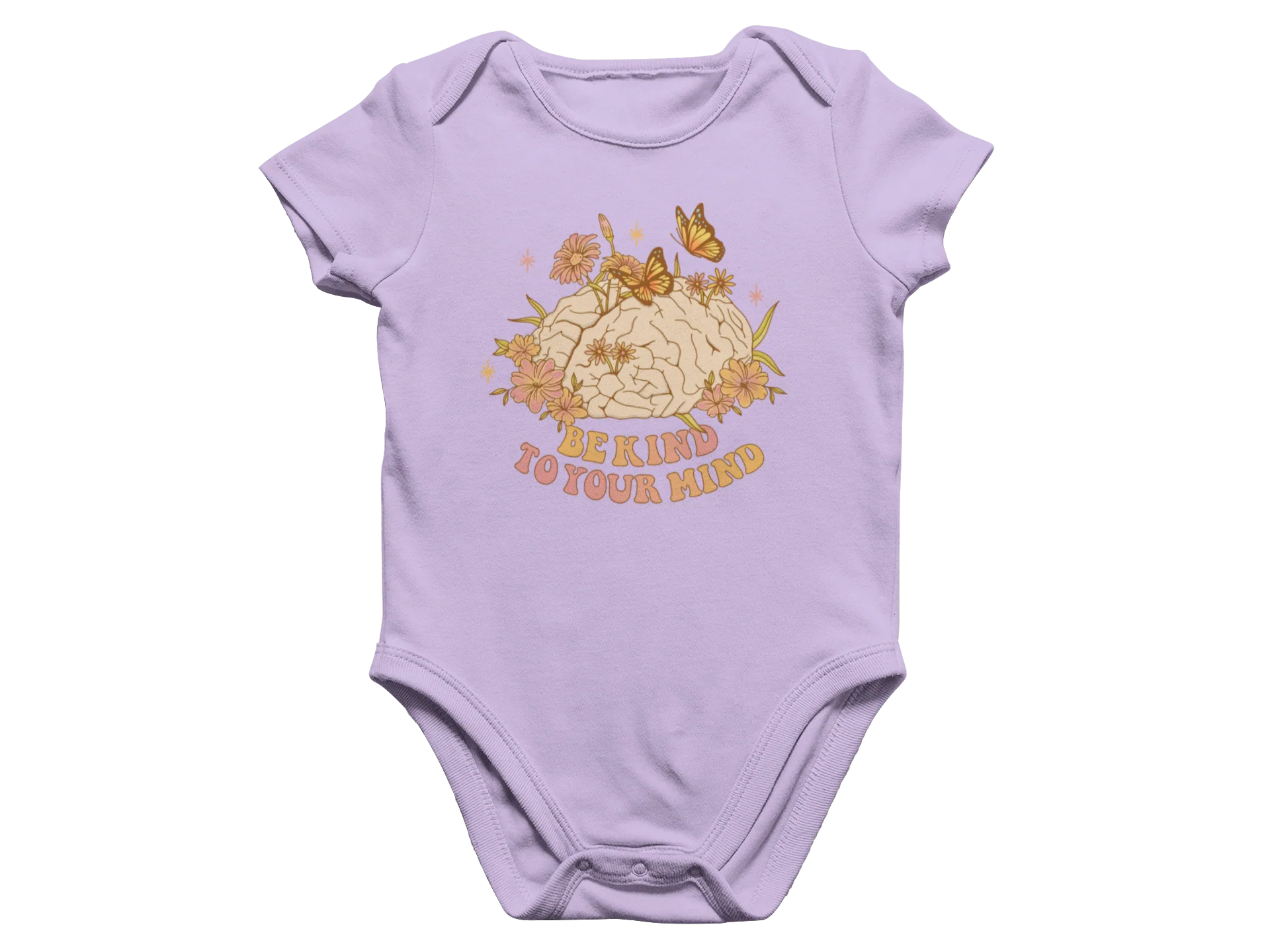 Be Kind To Your Mind - Baby Onesie - Image 4