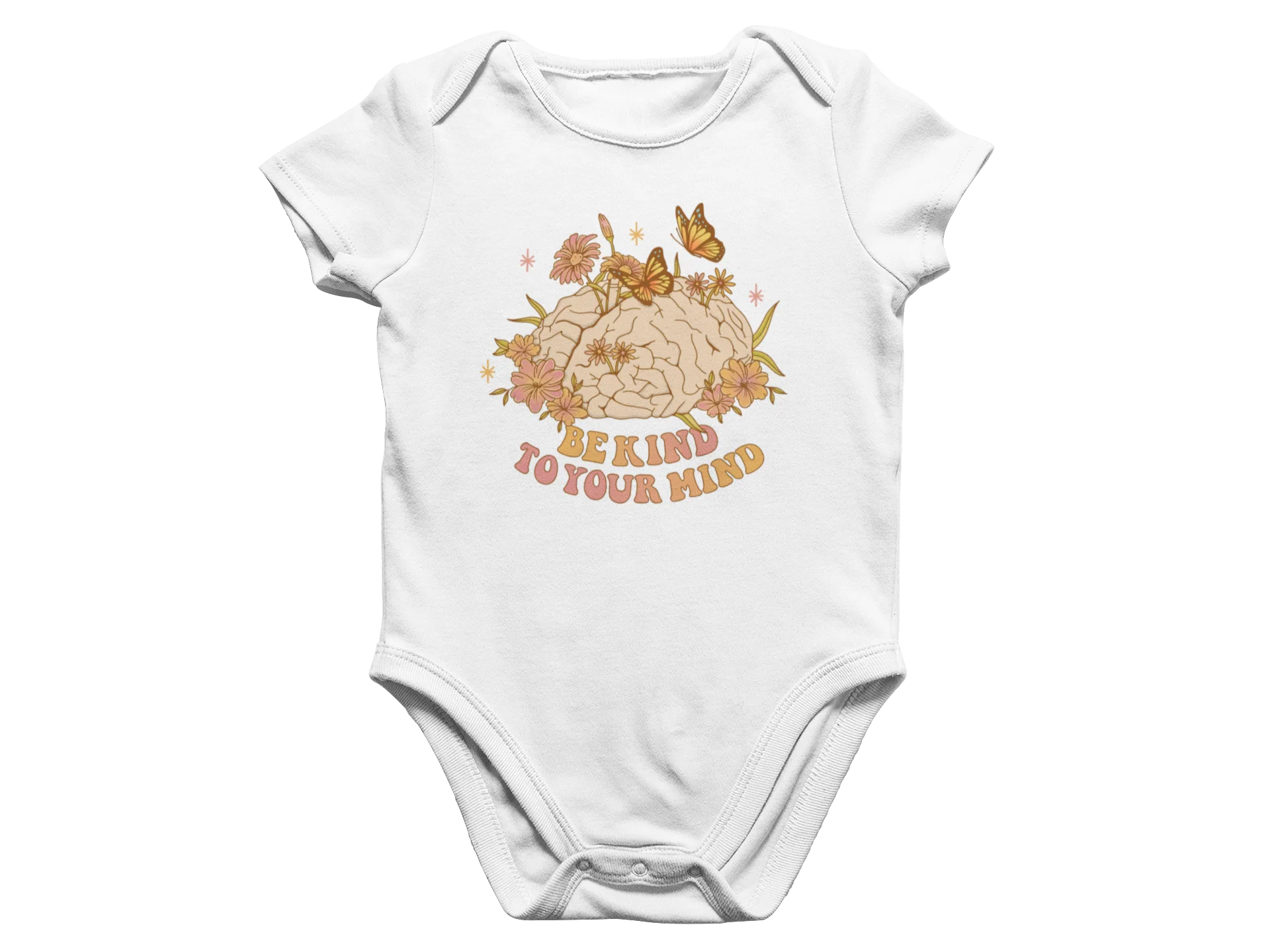 Be Kind To Your Mind - Baby Onesie - Image 5