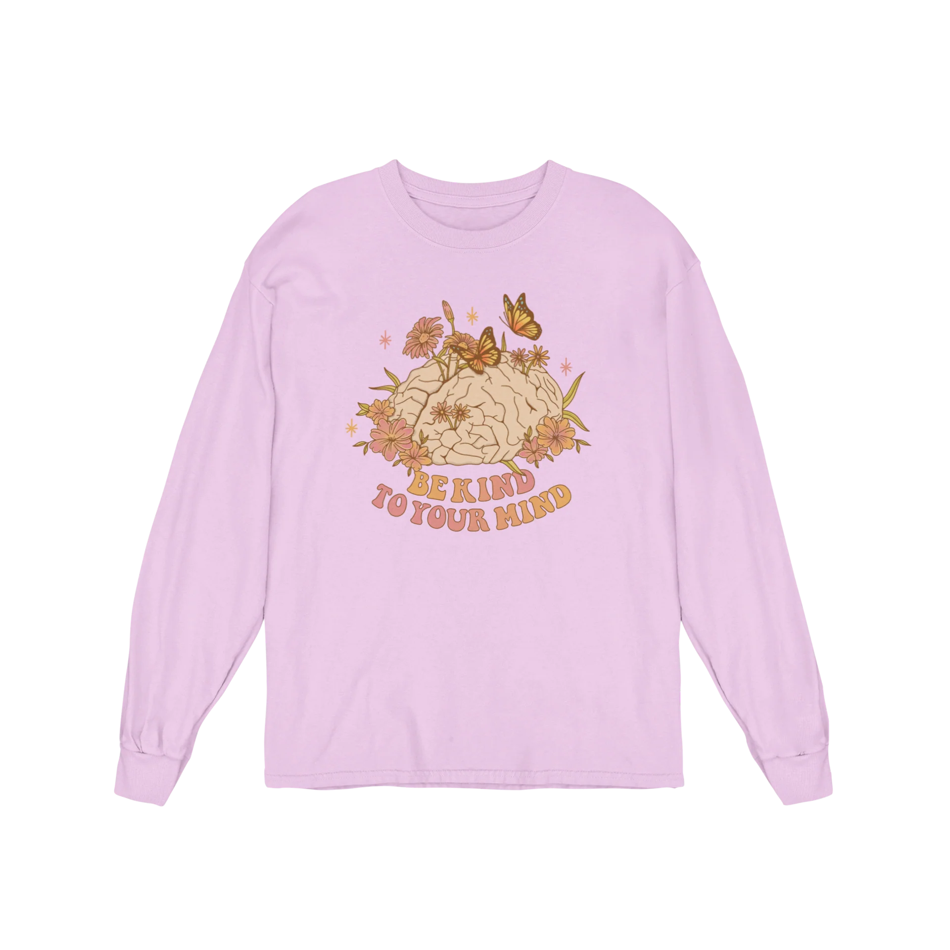 Be Kind To Your Mind - Long Sleeve Tee - Image 4