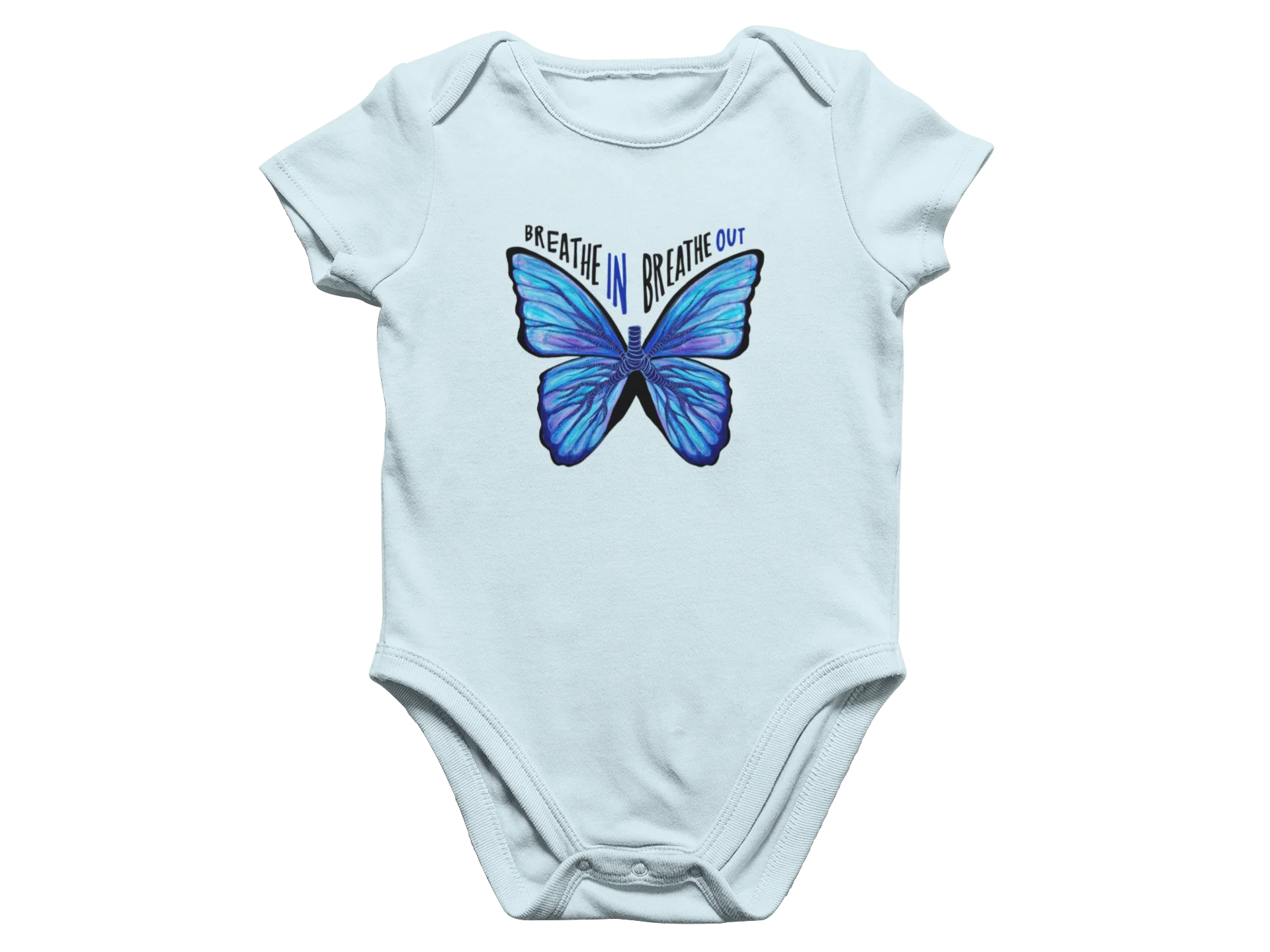 Breathe In, Breathe Out - Baby Onesie - Image 5