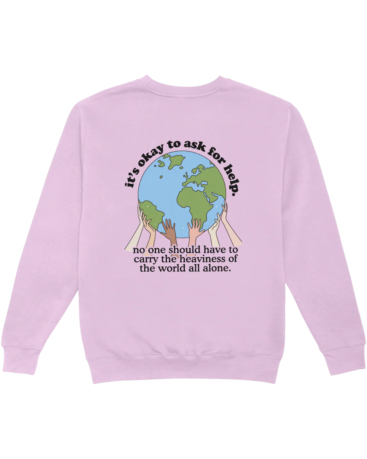 Call or Text 988; It's Okay To Ask For Help - Sweatshirt - Image 8