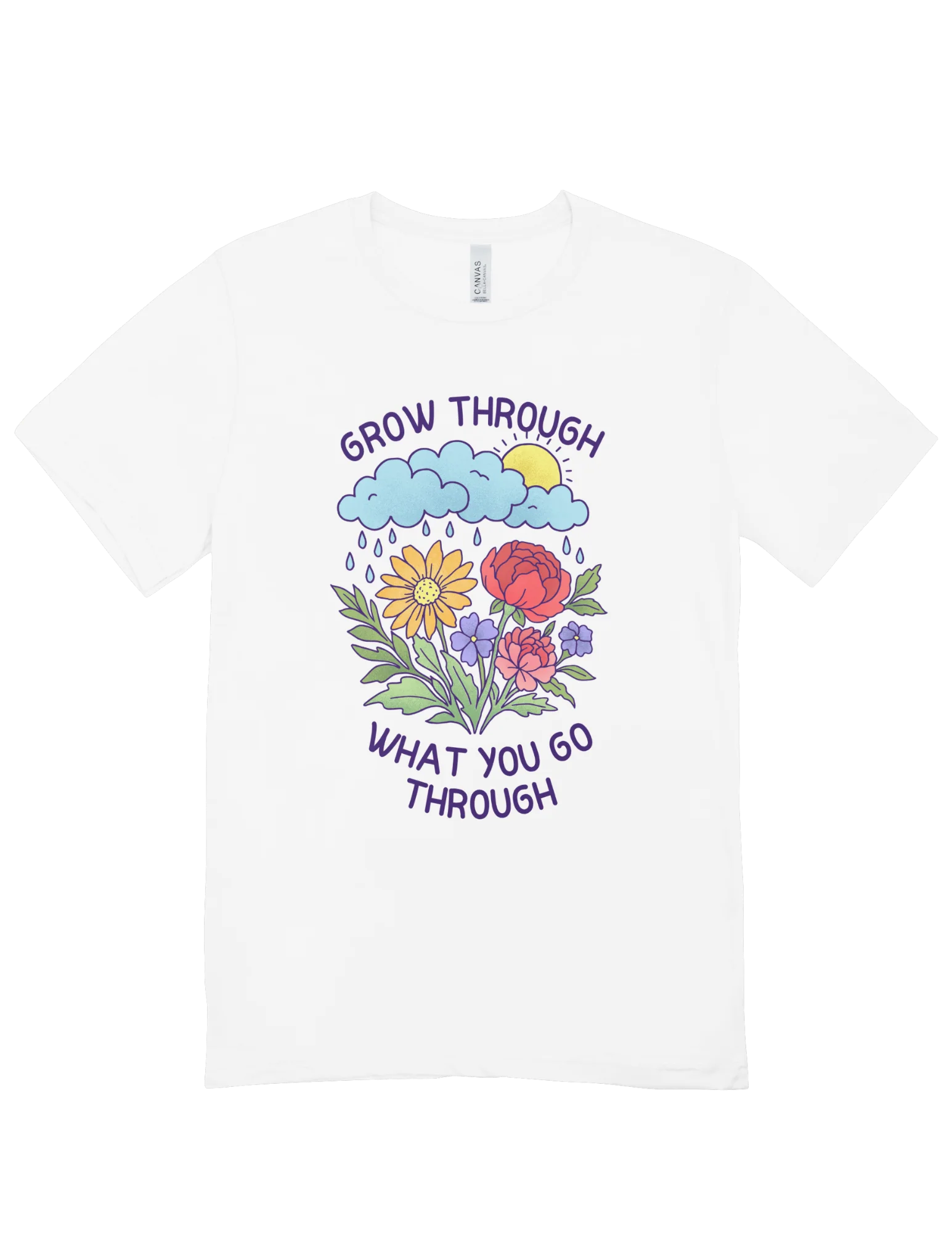 Grow Through What You Go Through - T-Shirt - Image 5
