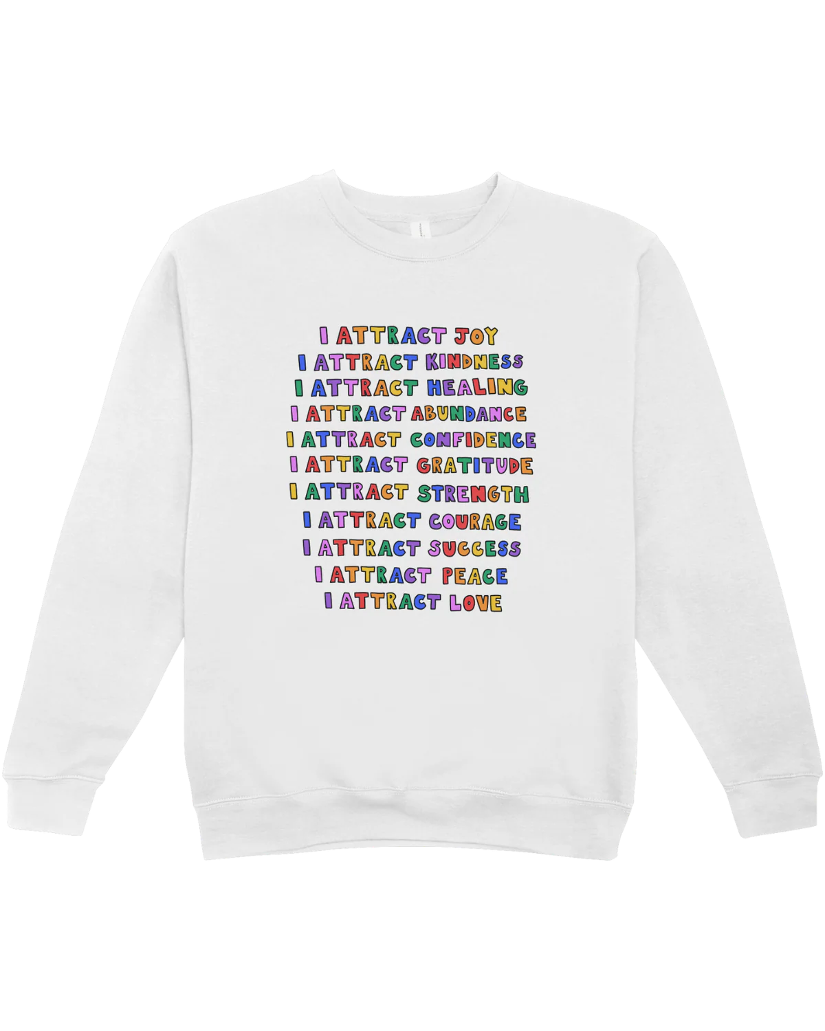 I Attract Affirmations - Sweatshirt - Image 2