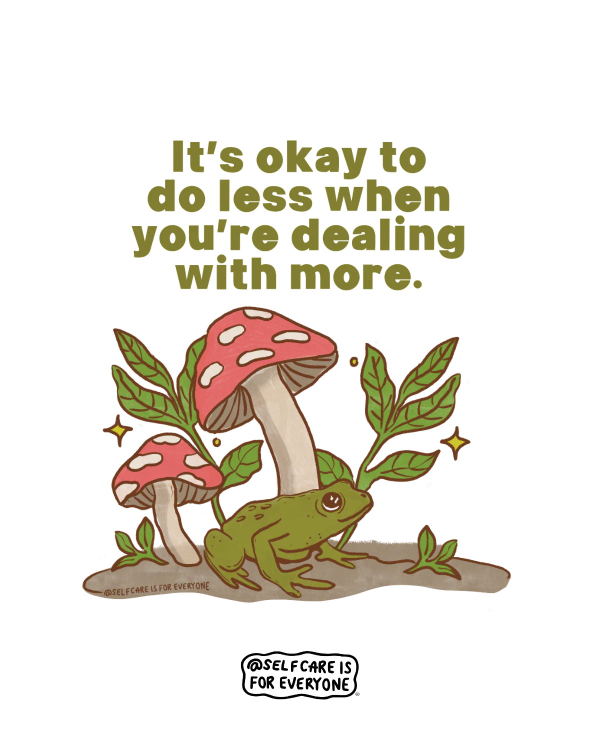 It's Okay To Do Less When You're Dealing With More (Frog) - Hoodie - Image 2