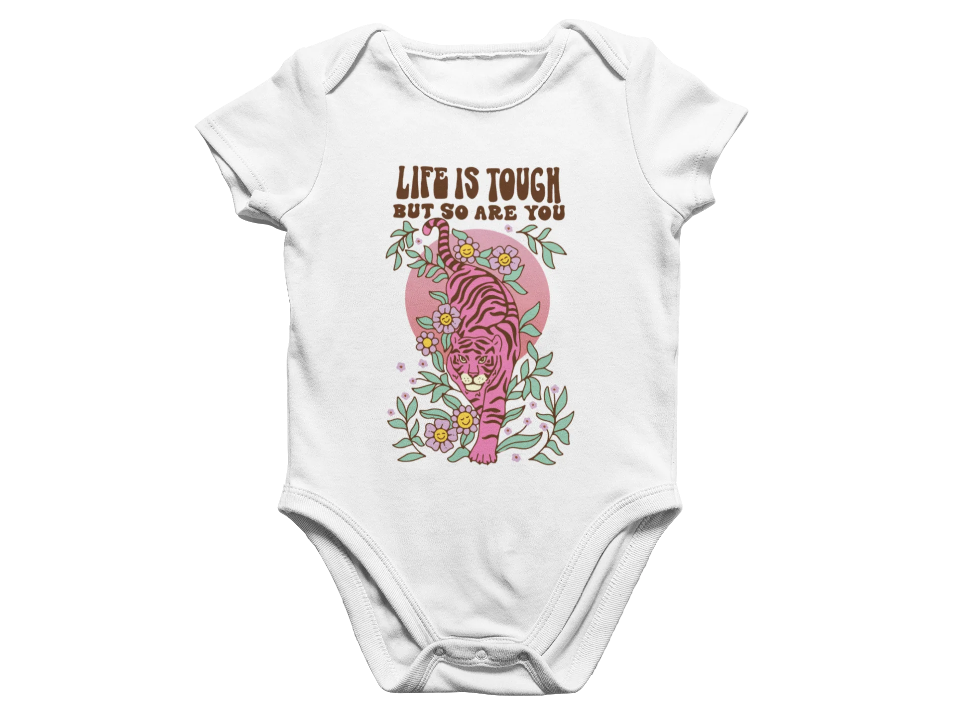 Life Is Tough But So Are You - Baby Onesie - Image 2