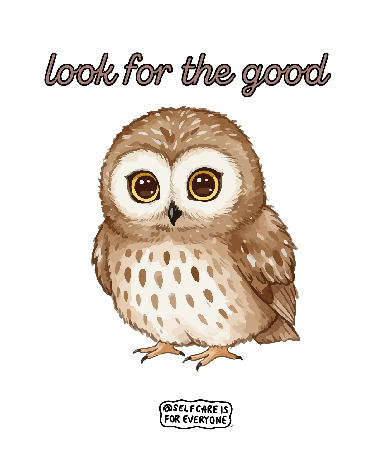 Look For The Good (Owl) - Sweatshirt - Image 2