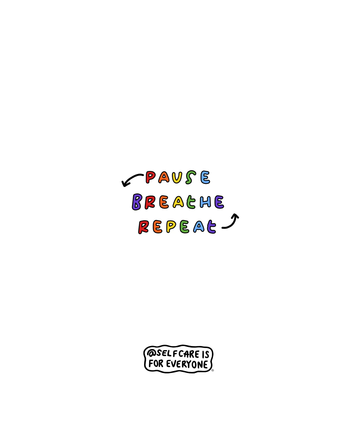 Pause Breathe Repeat + Check In With Yourself As Often As You Check Your Phone - Sweatshirt - Image 4