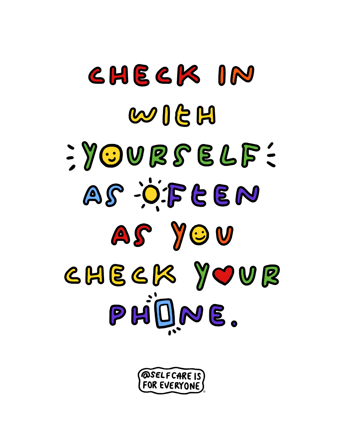 Pause Breathe Repeat + Check In With Yourself As Often As You Check Your Phone - Sweatshirt - Image 3