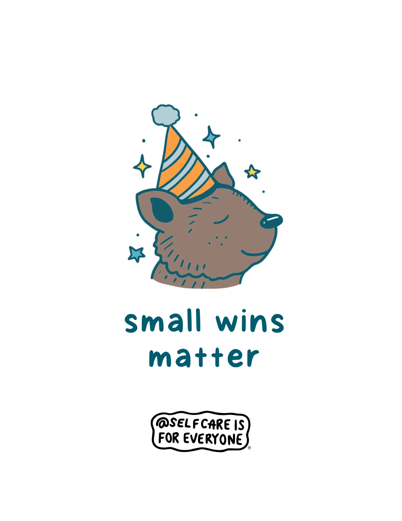 Small Wins Matter (Birthday Bear) - T-Shirt - Image 2
