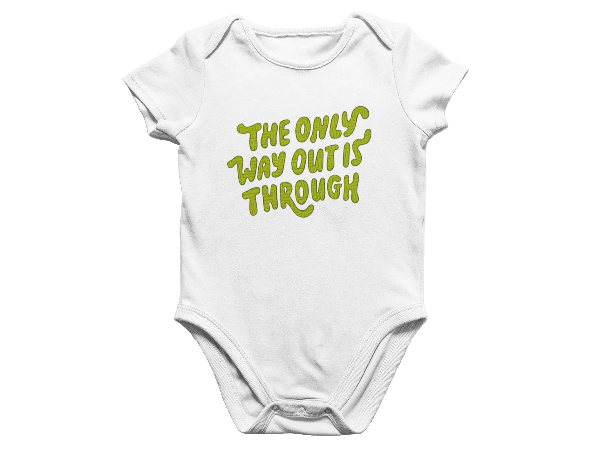 The Only Way Out Is Through - Baby Onesie - Image 5