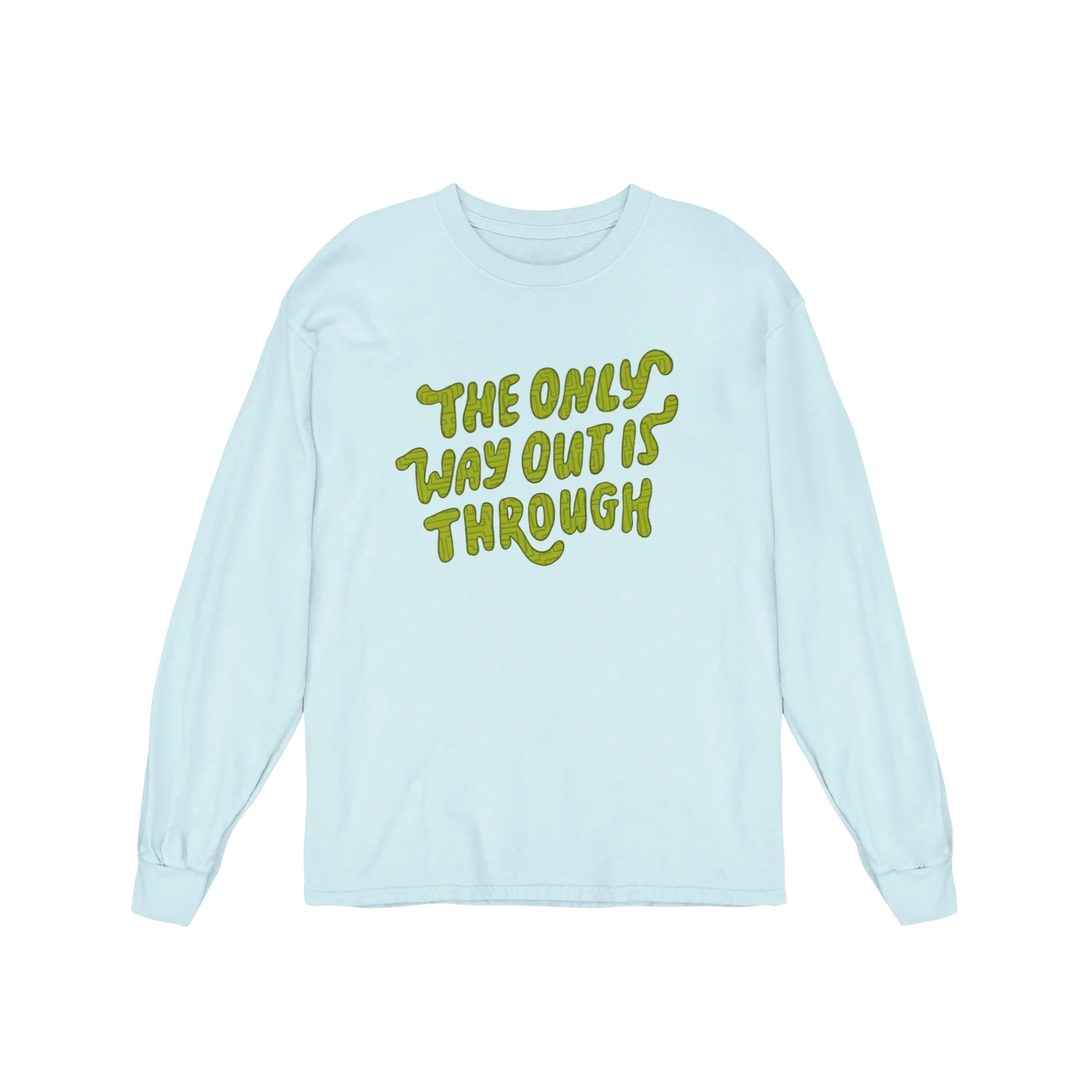The Only Way Out Is Through - Long Sleeve Tee - Image 3