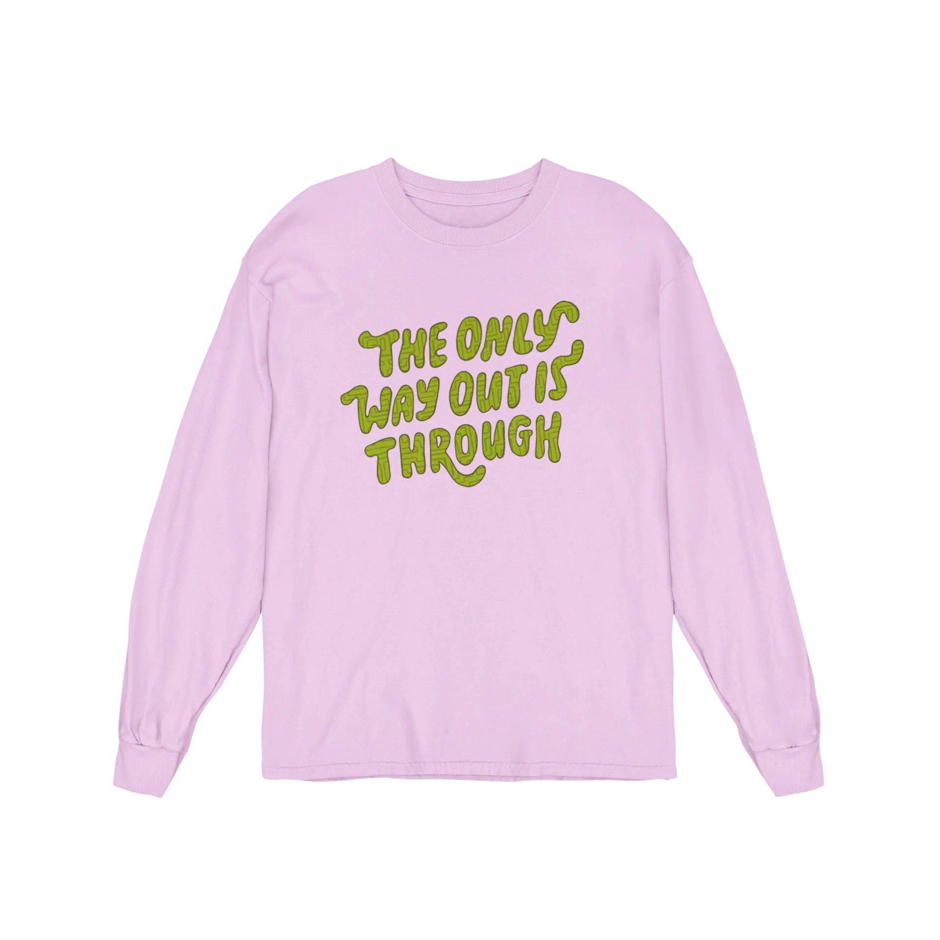 The Only Way Out Is Through - Long Sleeve Tee - Image 4