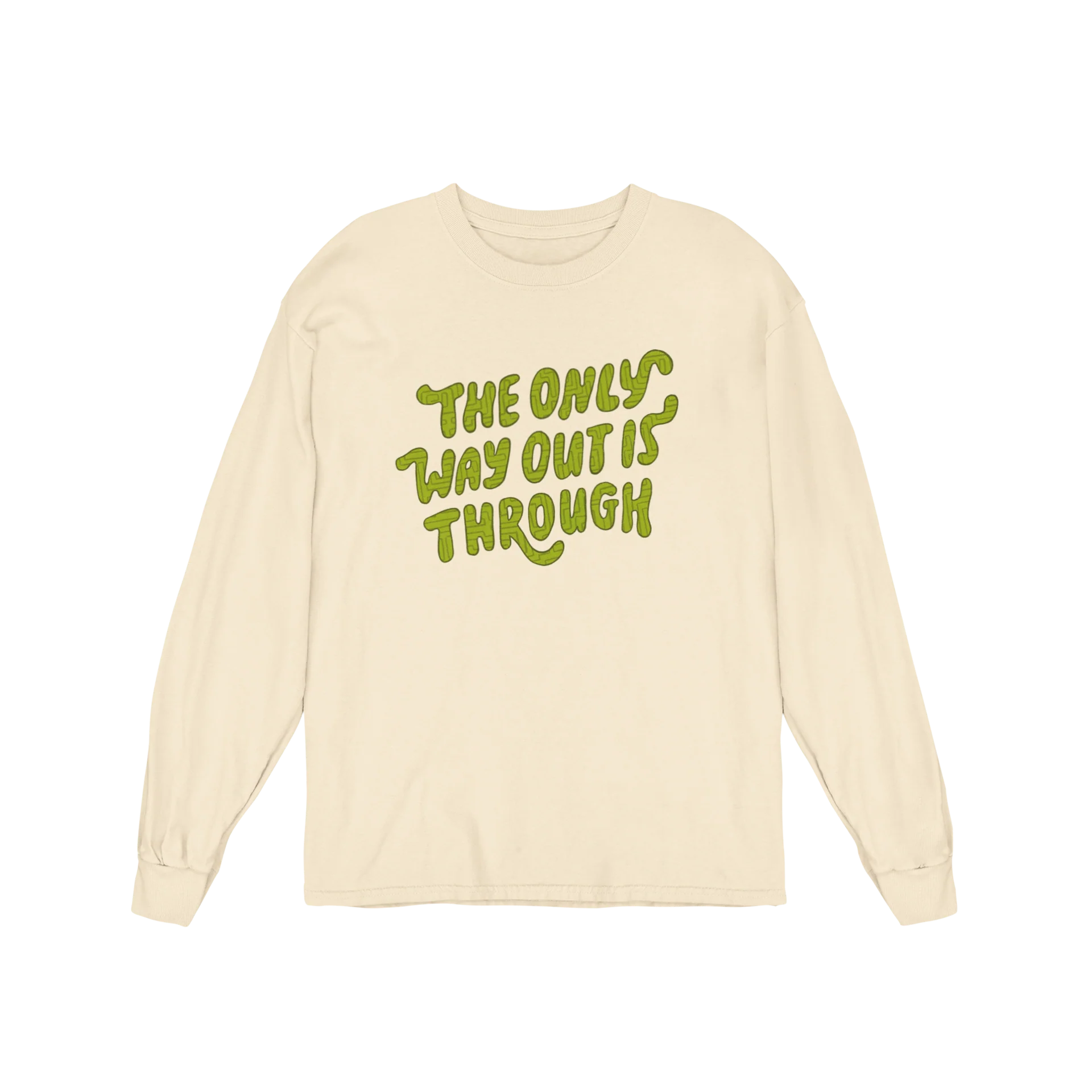 The Only Way Out Is Through - Long Sleeve Tee - Image 5