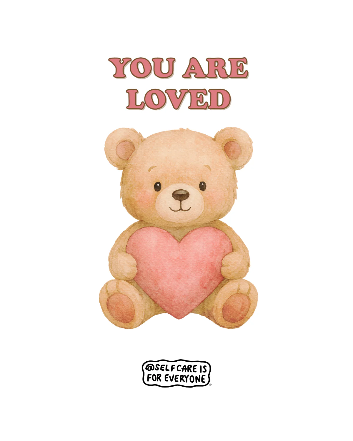 You Are Loved (Teddy Bear) - Sweatshirt - Image 2