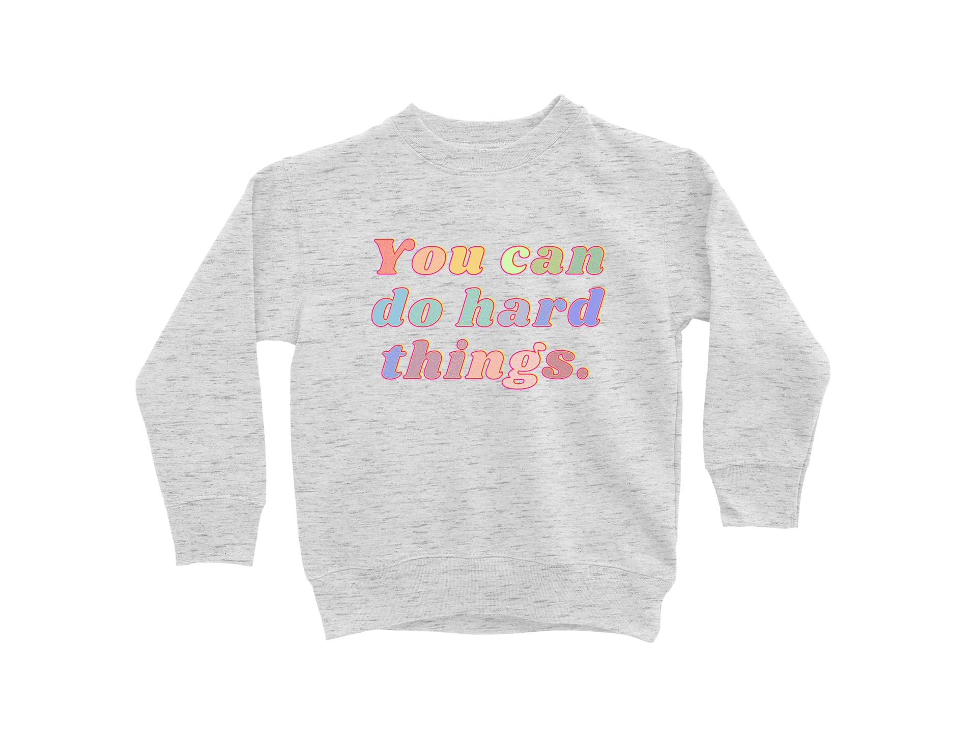 You Can Do Hard Things - Kids' Sweatshirt - Image 2