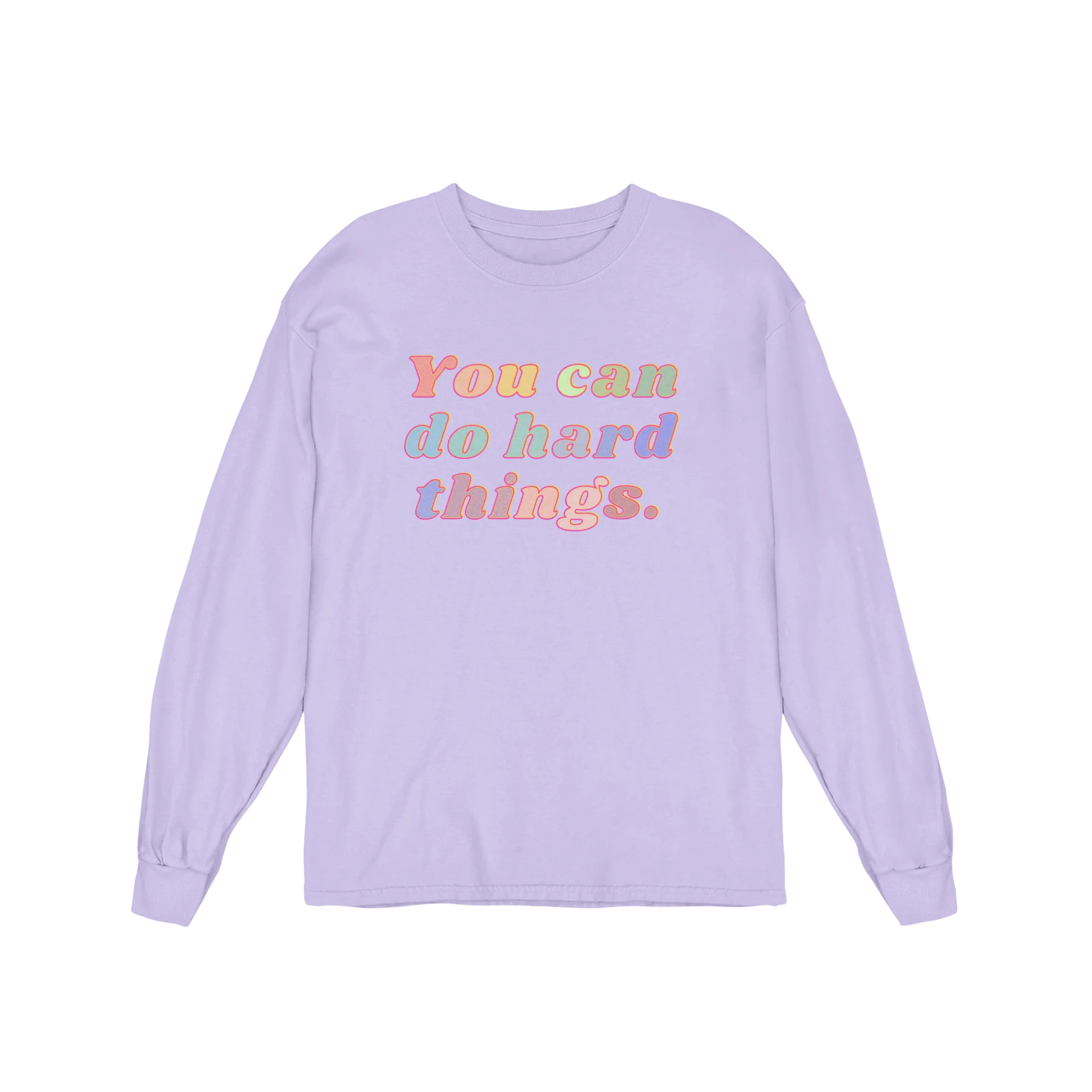 You Can Do Hard Things - Long Sleeve Tee - Image 4