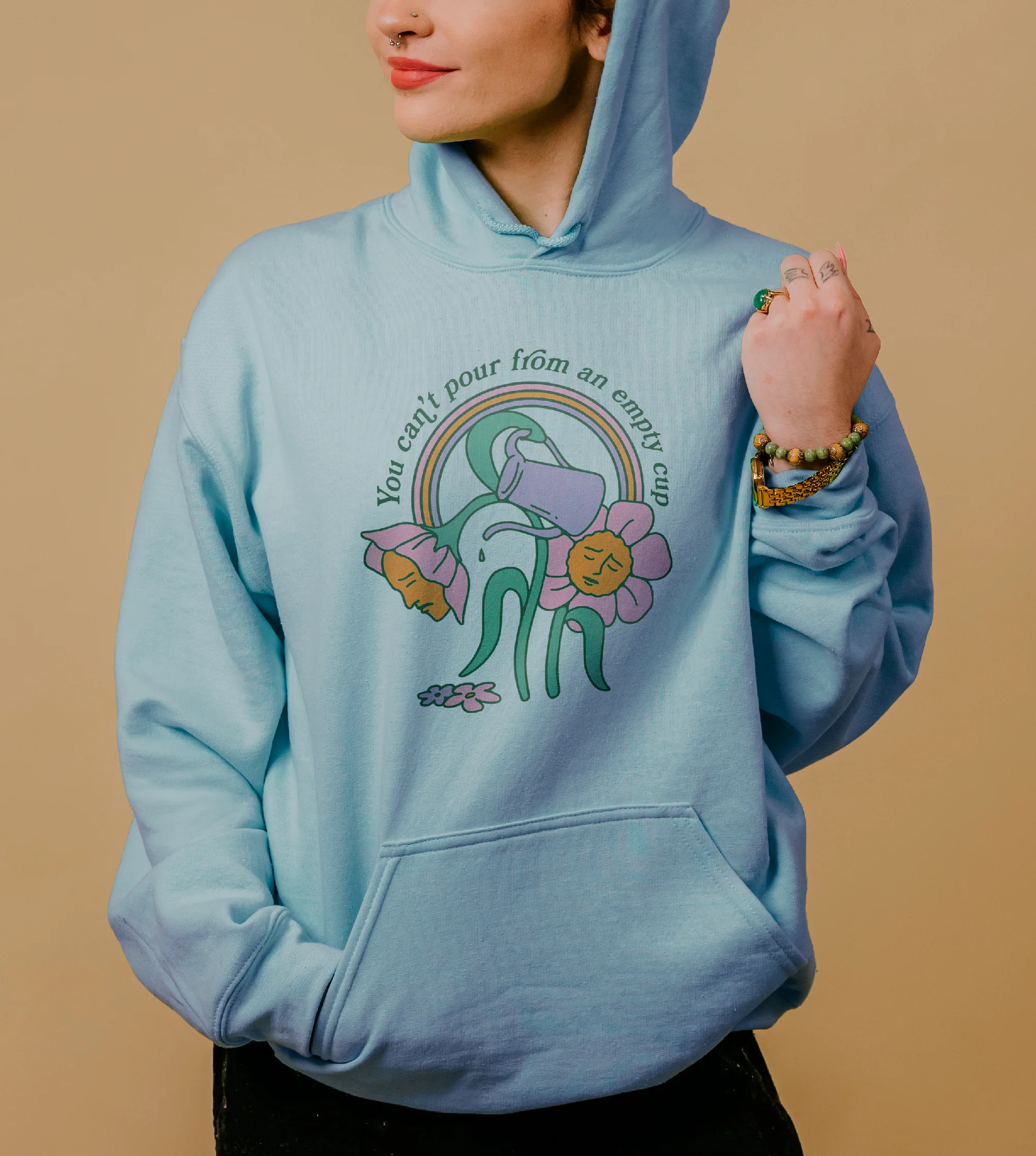 You Can't Pour From An Empty Cup - Hoodie - Image 5