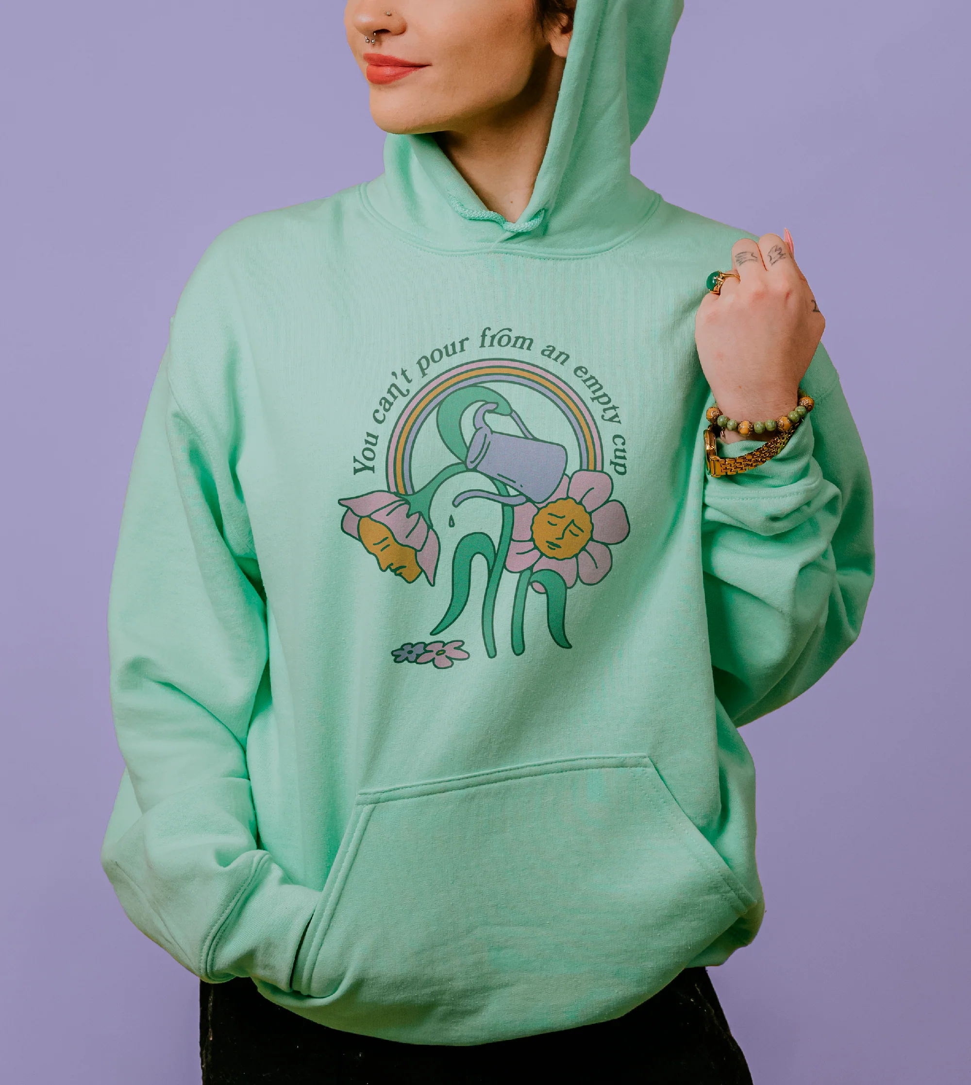 You Can't Pour From An Empty Cup - Hoodie - Image 6