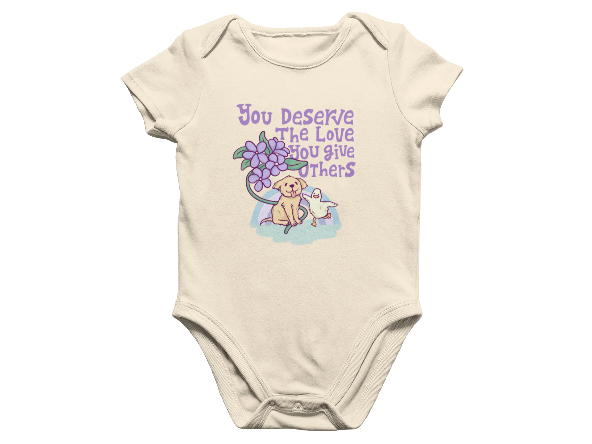 You Deserve The Love You Give Others - Baby Onesie - Image 2