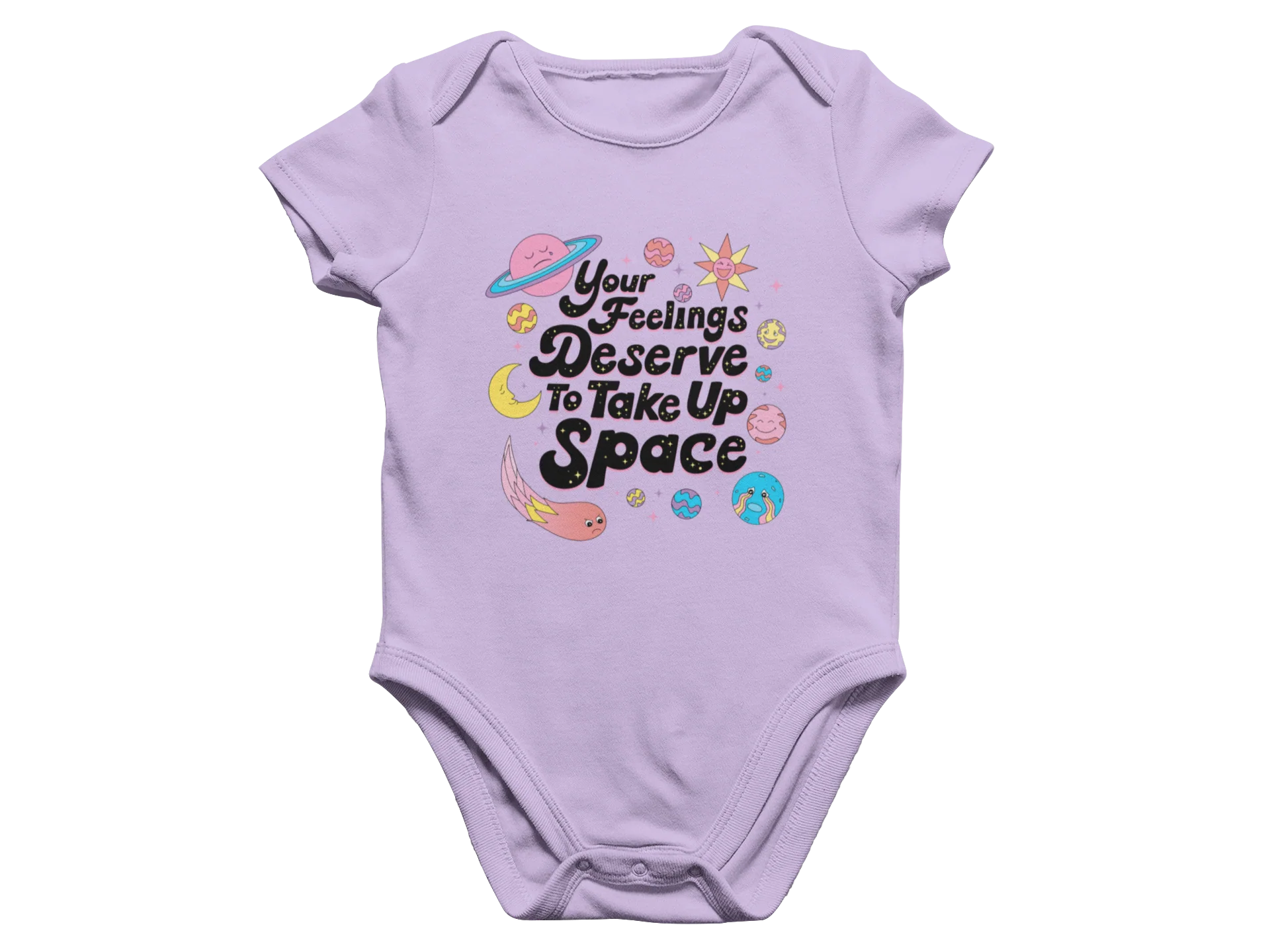 Your Feelings Deserve To Take Up Space - Baby Onesie - Image 4