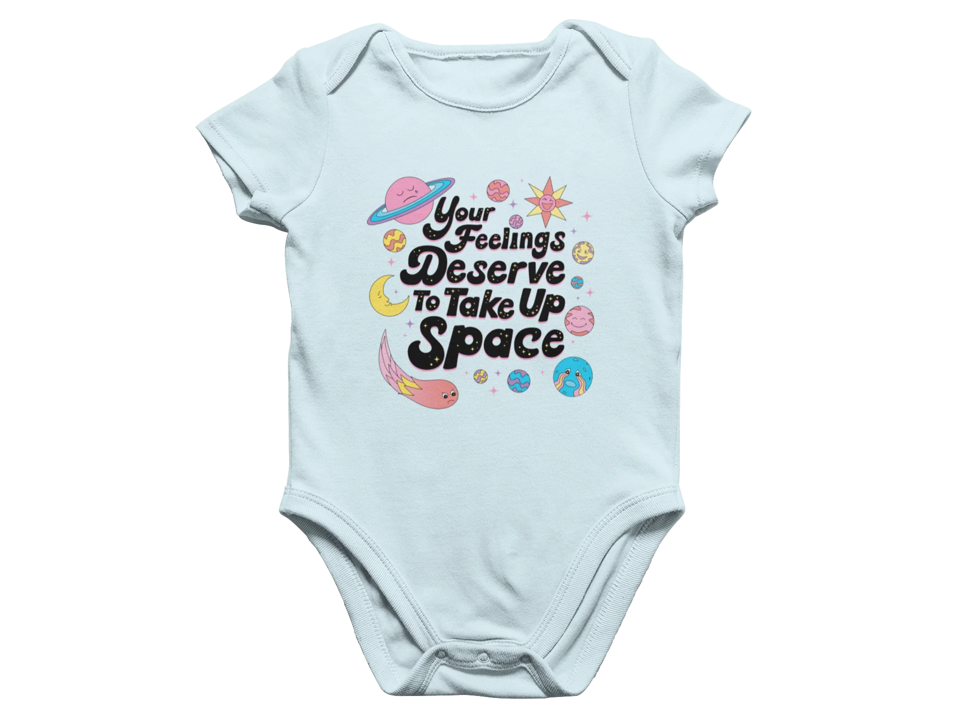 Your Feelings Deserve To Take Up Space - Baby Onesie - Image 5